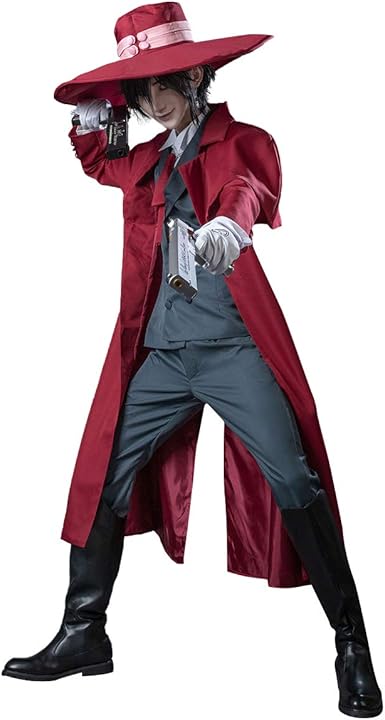 Cosfun Hellsing Alucard Cosplay Costume 