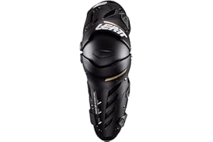 Leatt Unisex-Adult Motorcycle Pivoting Knee and Shin Hard Shell Impact Foam Guard