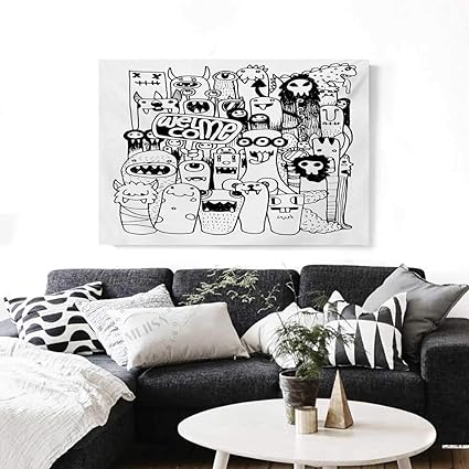 Amazon Com Indie Canvas Wall Art For Bedroom Home