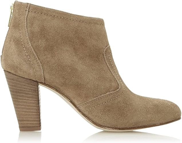 Dune Ladies Women S Penneys Western Stacked Heeled Boots Stacked Heel Suede Amazon Co Uk Shoes Bags
