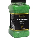 FOOT SPA - Exfoliating Scrub Gel, 128 Oz - Manicure, Pedicure and Body Exfoliator Infused with Aloe Vera and Salicylic Acid - Glow, Polish, Smooth and Moisture Skin - Bulk, Refill Gallon