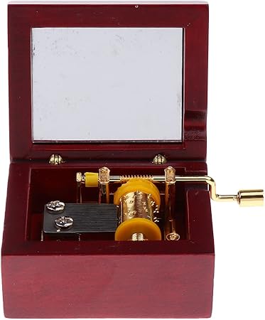 Amazon 木製 時計仕掛け 手回し オルゴール Love Story オルゴール おもちゃ