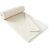 Lallier Cashmere Wool Scarf, Ultra Soft Classic Ribbed Solid Color Winter Scarf for Men and Women with Gift Box