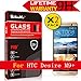HTC One E9+ / E9 Plus Glass Screen Protector, [2Pack] AnoKe [Lifetime Warranty](2.5D 0.3mm 9H) Best Tempered Glass Screen Protector Film Shield- 2Pack