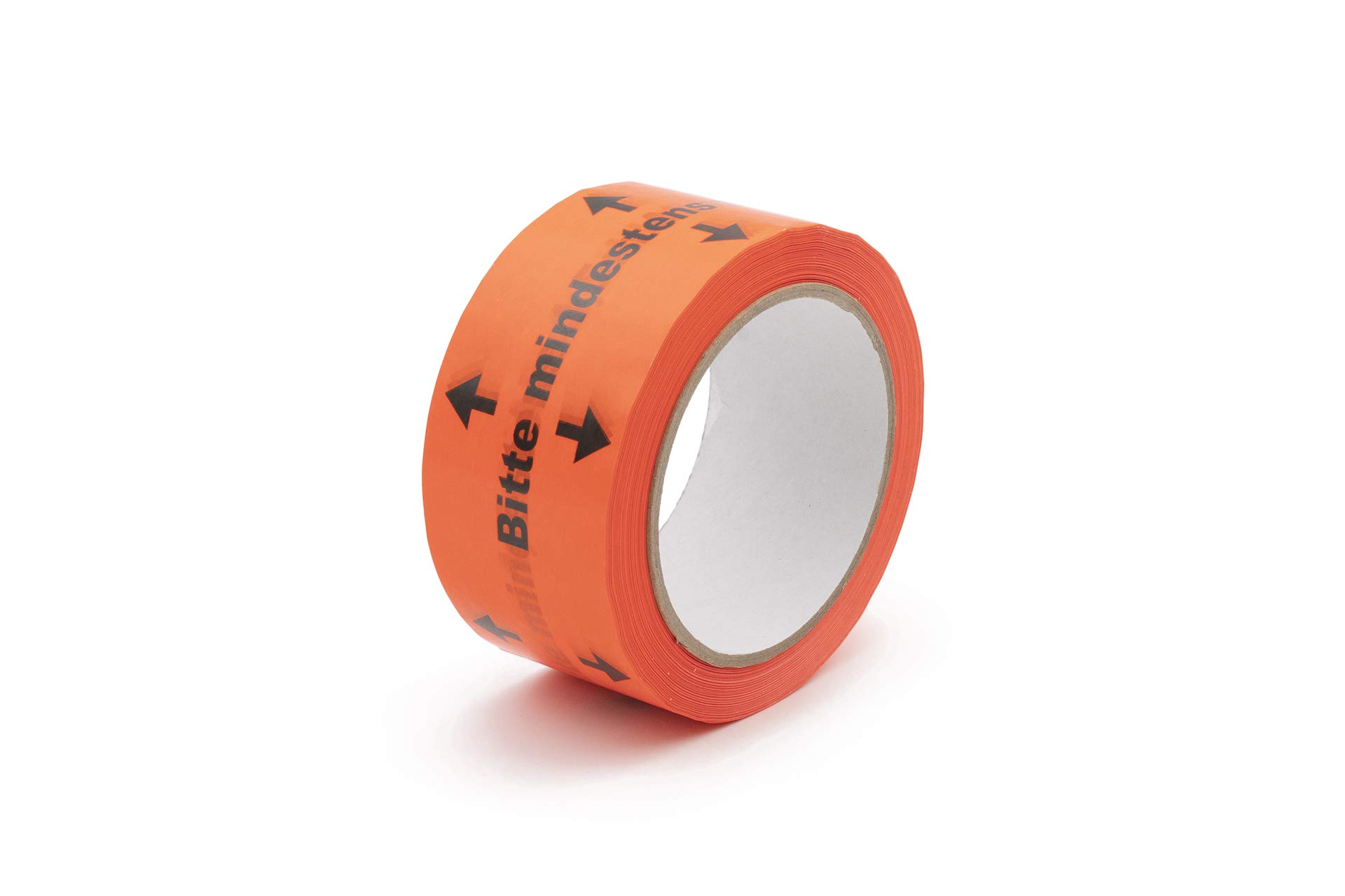 IKS COV-02 F24 Please Keep at Least 1.5 m Distance Tape, Bright Orange