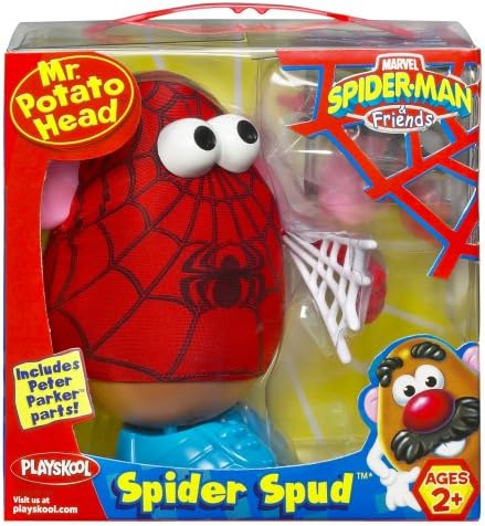 spiderman potato head