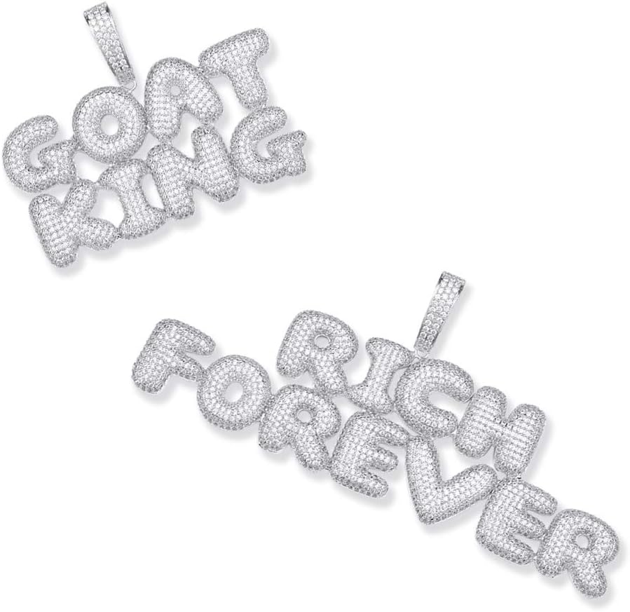 Personalized Name Chain Necklace for Women Men Custom Nameplate Pendant Necklace Gift for Girls