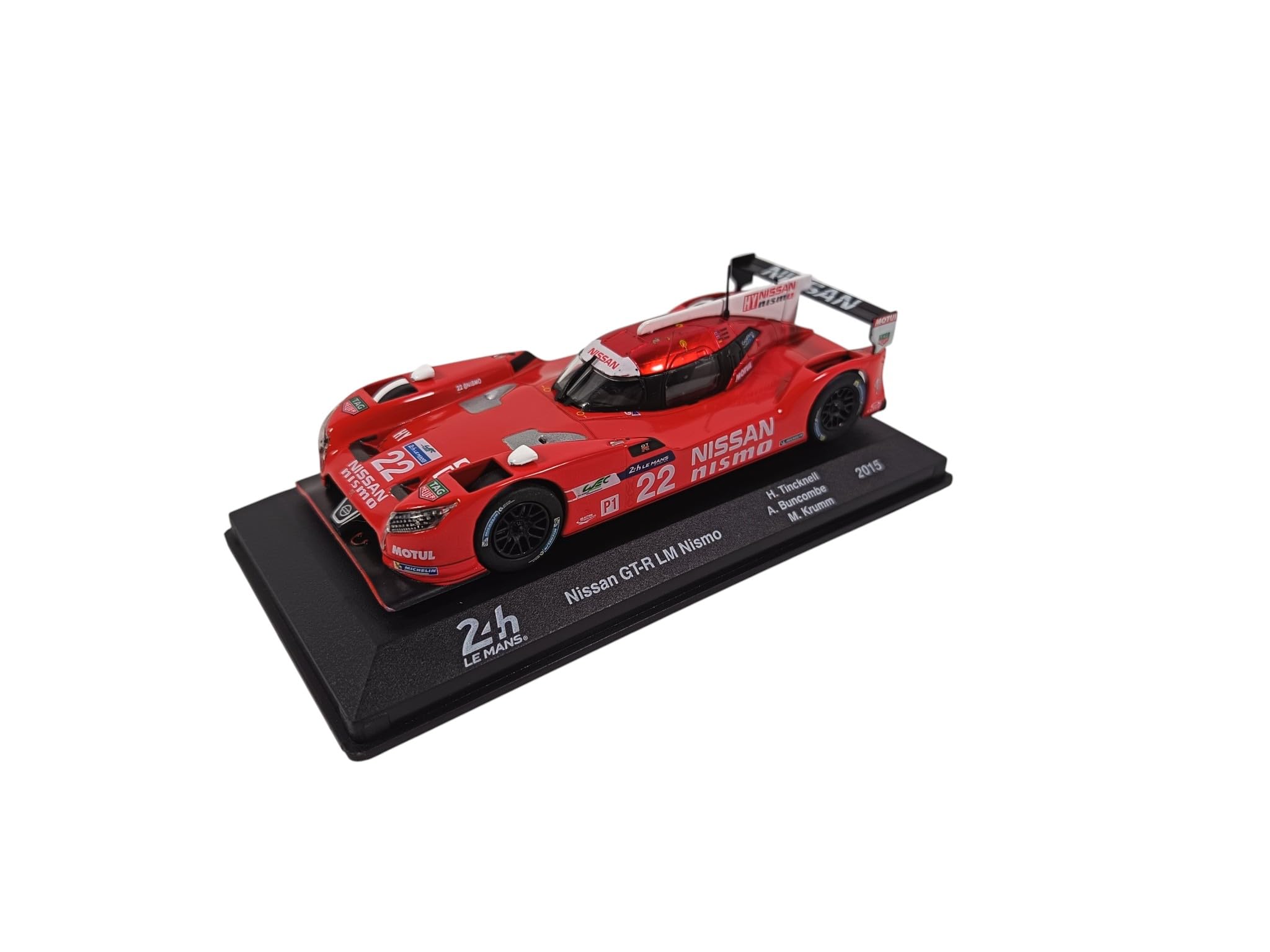 OPO 10 - 1/43 scale Le Mans miniature car compatible with Nissan GT-R LM Nismo (2015) - ALA056