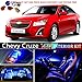 15pcs LED Premium Blue Light Interior Package Deal for Chevy Cruze 2010-2016