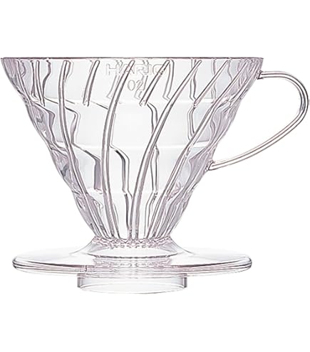 Hario V60 Mugen Keramische Koffiedripper Maat 02 - Wit