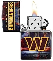 Zippo NFL Washington Commanders 540 Matte Pocket