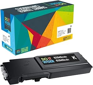 Do it Wiser Compatible Toner Cartridge Replacement for Dell S3840cdn S3845cdn 593-BCBC Black Extra High Yield
