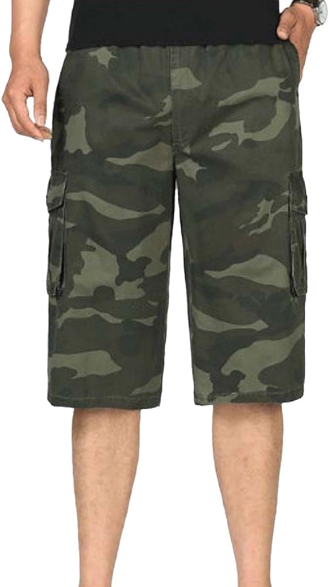 slim fit cargo shorts