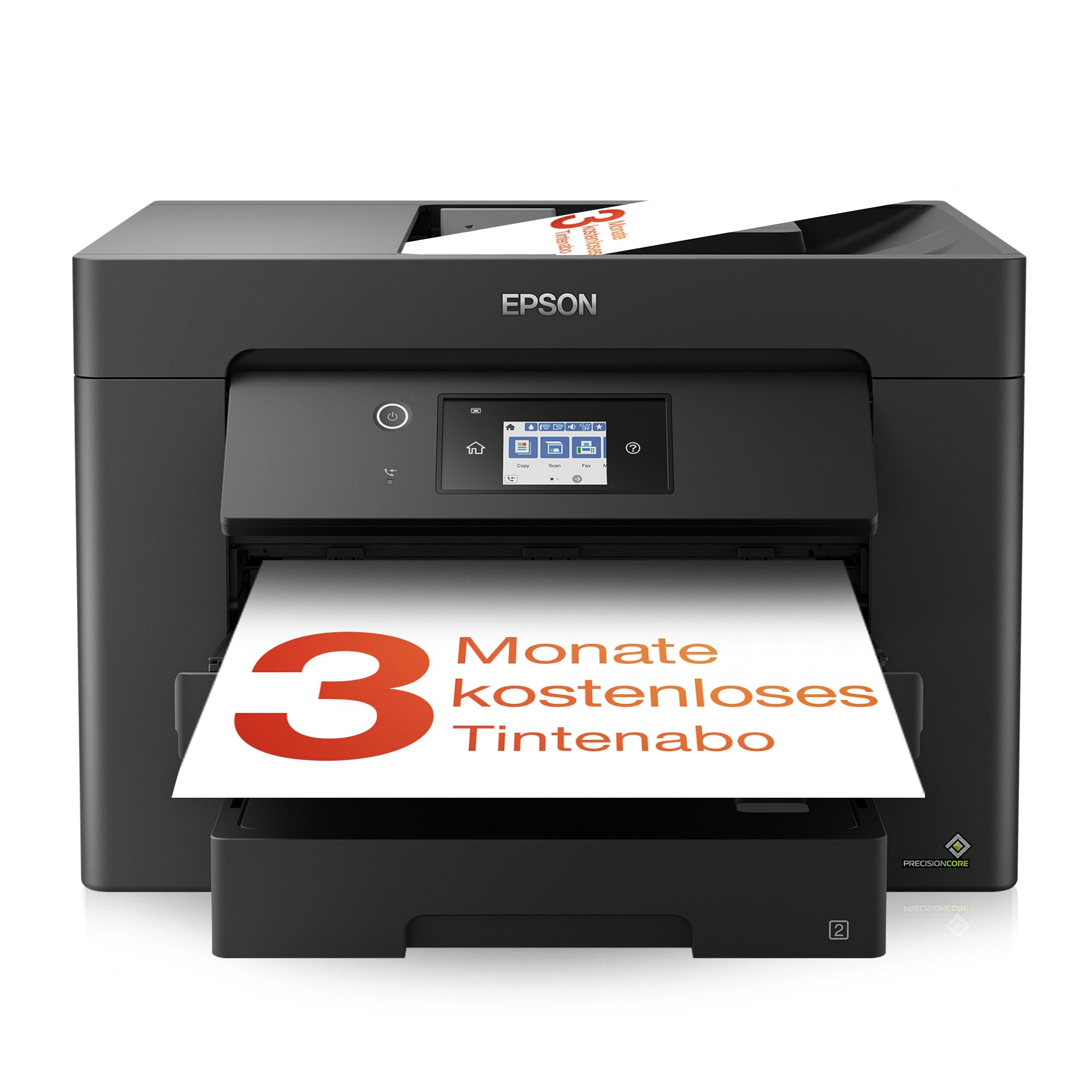 Epson Workforce WF-7830DTWF A3-Multifunktions-Tintenstrahldrucker mit Wireless und 3 Monaten kostenloser Tinte mit ReadyPrint-Abonnement*