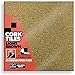12 x 12 Light Brown Cork Tiles (4 Pack)