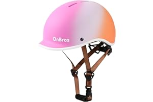 OnBros Bike Helmet Kids,Children Helmet Boys and Girls Adjustable Helmet with Removable Liners for Bicycle Skate Scooter 51-5