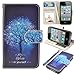 iPhone 4s Case, iPhone 4 case, MagicSky iPhone 4/4S Wallet Case, Premium PU Leather Funny Case Flip Cover with Card Slots & Stand for iPhone 4/4S, Believe in Yourself