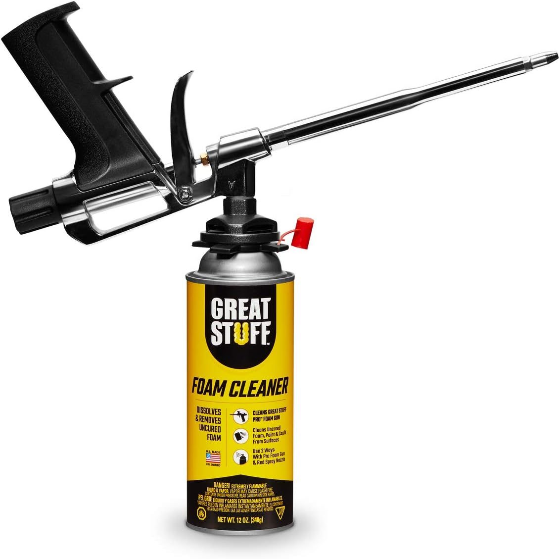 GREAT STUFF PRO Foam Cleaner, 12oz: Industrial & Scientific