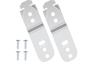 DELUSHAKA Dishwasher 2 Pack 00619985 Dishwasher Countertop Mounting Bracket Replacement for Bosch Dishwasher Parts 628371 AH3478789 EA347878 AP4538351 605007 00605007