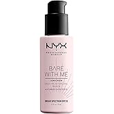 NYX PROFESSIONAL MAKEUP Bare With Me Cannabis Sativa Seed Oil SPF 30 Daily Moisturizing Face Primer