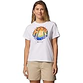 Columbia Womens Rolling Bend Graphic Short Sleeve