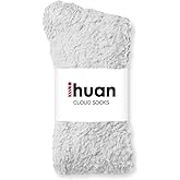 ihuan Warm Fuzzy & Cozy Cloud Sock For Women Men,Fluffy Winter Sleeping Slipper Socks