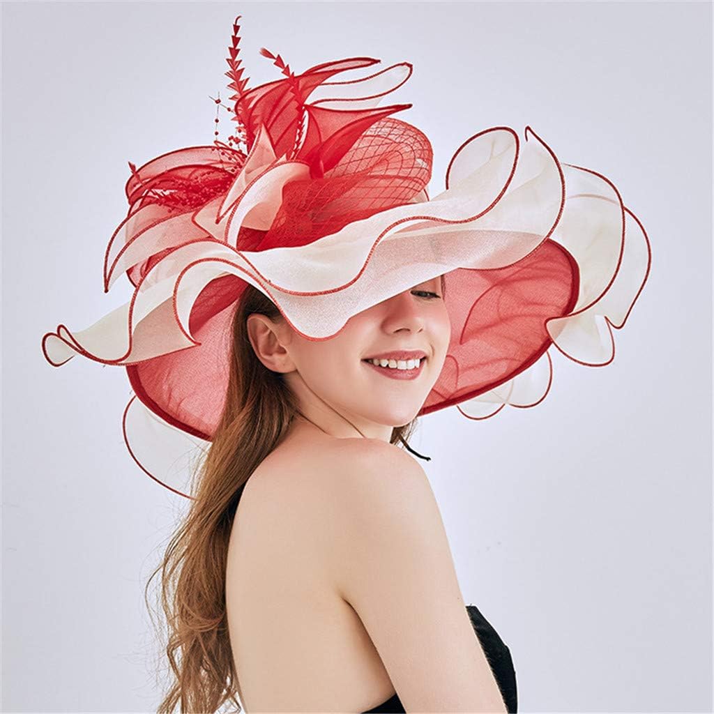 Women Fashion Hats,Gallity Organza 