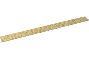 C. B. GITTY Fully Fretted Cigar Box Guitar Fretboard - Red Oak - 25-inch Scale - Made in the USA!
