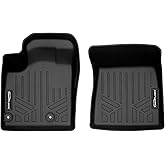 SMARTLINER Custom Fit Floor Mats 1st Row Liner Set Compatible with 2022-2025 Mitsubishi Outlander