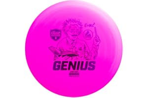 Discmania Active Base Genius Disc Golf Fairway Driver | Understable Disc Golf Driver | Grippy Base Line Plastic | Beginner Disc Golf Frisbee Disc Golf Disc |165-169g