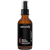 BAHAWAT: Premium Beard Oil Conditioner & Softener - Your Majesty- 2 ounce - Beard Itch and Dry Skin Relief - Handcrafted from Natural Ingredients - Label may vary