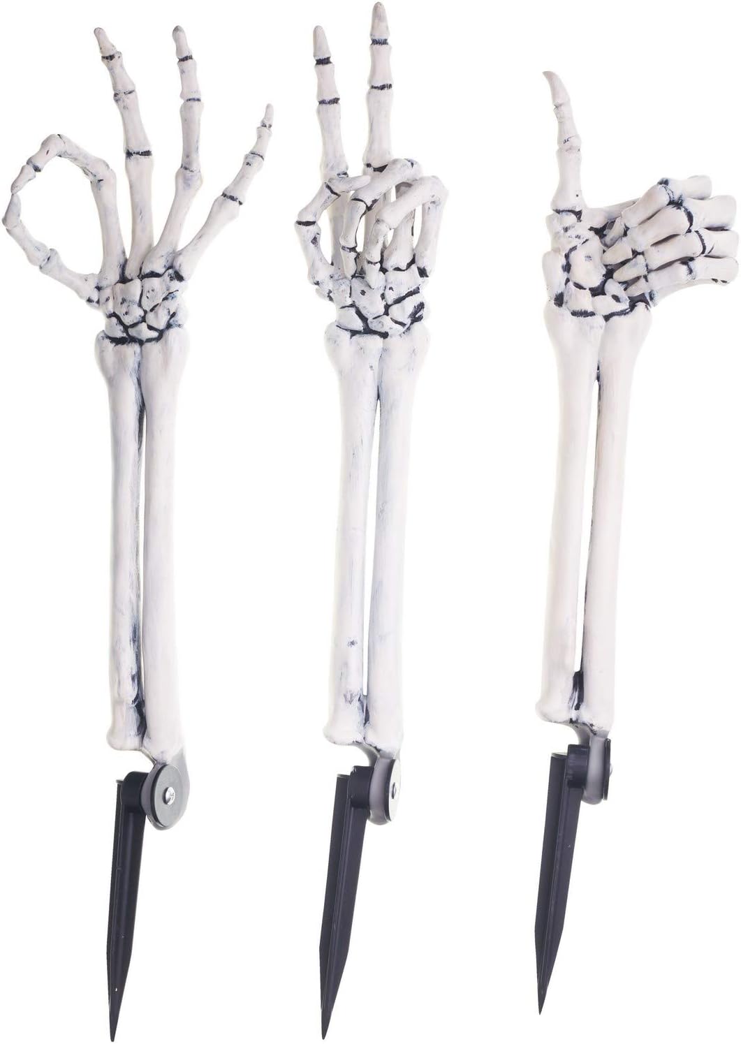 Decorative Garden Stakes - Fun World Grave Greetings Skeleton Arm Breaker