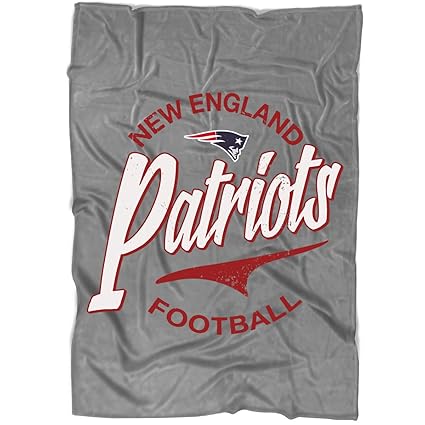 Amazon Com Portshop New England Patriots Football Blanket For Bed