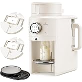 Snow Bear Baby Formula Maker&ndash;One Touch Warm Formula Dispenser, Precise Powder Water Ratio &amp; Memory Setting,Sealed Powder Container,Auto Lifting Platform for No Mess fit Most Bottle&ndash;Shake Milk by Hand