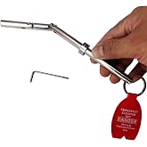 Emergency Key Double Drop Leg Solid Steel Elevator Door Key (1)