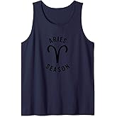 Aries Season Astrology April Zodiac Sign Tank Top