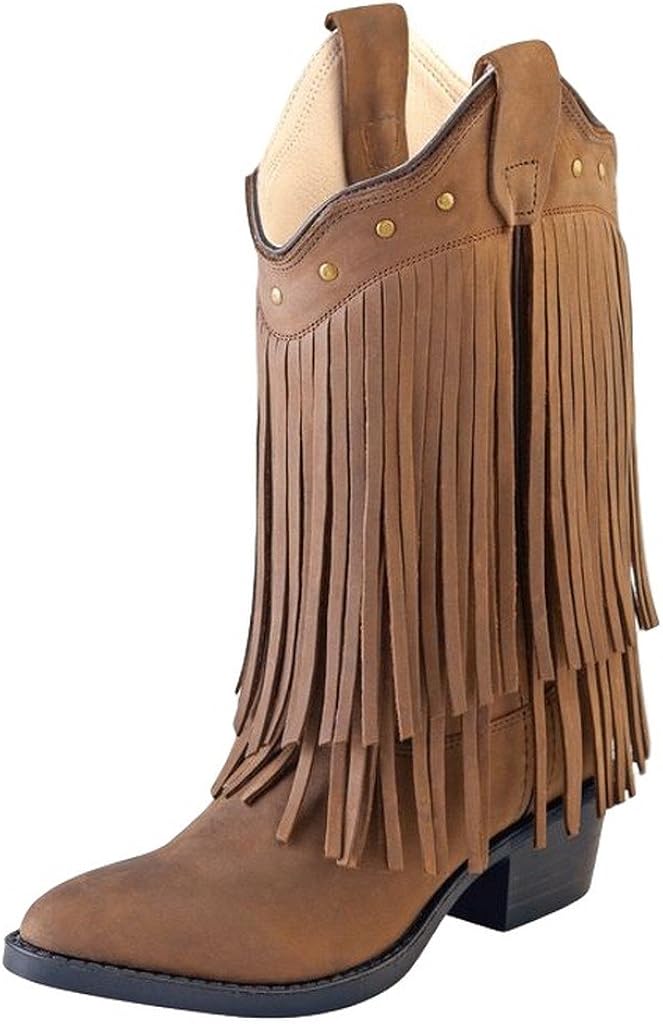 girls fringe cowboy boots
