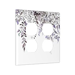 Spshian Decorative Outlet Covers Rustic Purple Sage