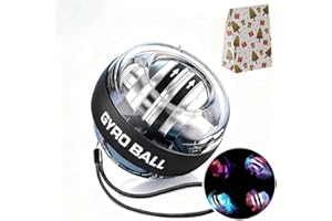 Torque Ball Hand Strengthening Devices with Color-Changing Lights,Curaball Hand Exerciser,Ball Exerciser with Christmas Wrapp