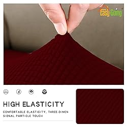 Easy-Going Stretch Loveseat Cushion Cover Sofa