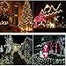 Linkable LED Christmas Lights 72ft 200Led Color Changing Tree Light,8 Mode Multi Color String light,DC24V Safe Adapter Decoration Light with Timer & Remote,Fairy Light for Halloween Wedding Xmas Party