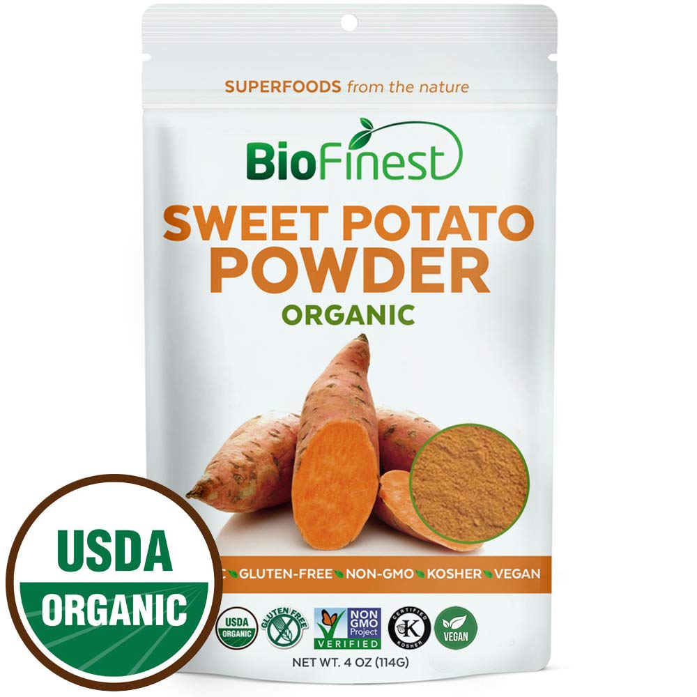 Biofinest Sweet Potato Powder 100 Pure Antioxidants Superfood USDA