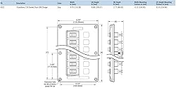 Blue Sea Systems 4321 Circuit Breaker Switch