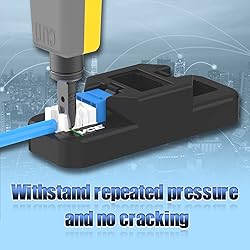 VCE RJ45 Cat6 Keystone Jacks Slim Profile UL-Listed