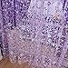 DDLBiz Print Floral Voile Door Sheer Window Curtains Room Curtain Divider(39.37
