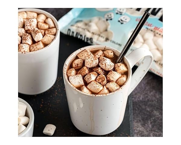 DANDIES VEGAN MINI MARSHMALLOWS, NO ARTIFICIAL FLAVORS, COLORS, CORN SYRUP, OR GELATIN, PERFECT FOR ROASTING, S’MORES, OR SNACKING (1 PACK)