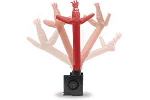 Anker Play - Mini Desktop Inflatable Tube Man with Upgraded Blower - Battery Operated - 16 inch Tall Inflatable Dancing Man with Blower - Fun Desk Accesories