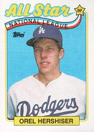 1989 topps orel hershiser