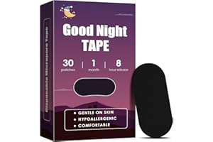 EENET Tape for Nice Sleep - (30 Strips-1 Month) Premium Strips Tapes with Hypoallergenic, Relieve Snoring for Better Sleep Instantly, Comfort Medical Grade Fabric for Men & Women-5