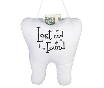 Amazon Com Lillian Rose Tooth Pillow Lost And Found 6 5 X 7 5